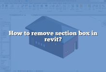How to remove section box in revit?