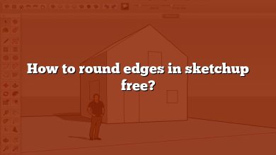 How to round edges in sketchup free?