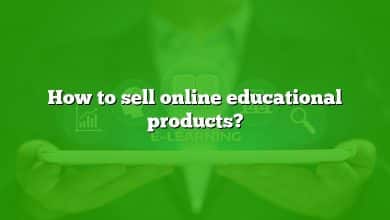 How to sell online educational products?