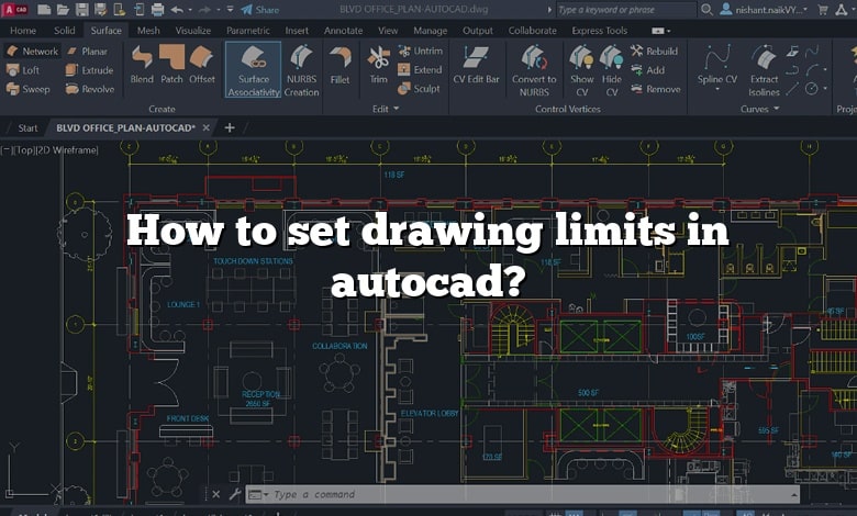How to set drawing limits in autocad?