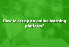 How to set up an online learning platform?