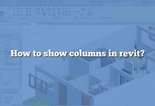 How to show columns in revit?