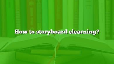 How to storyboard elearning?