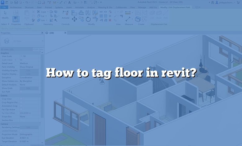 How to tag floor in revit?