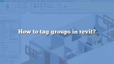 How to tag groups in revit?