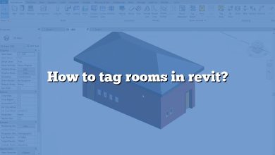How to tag rooms in revit?