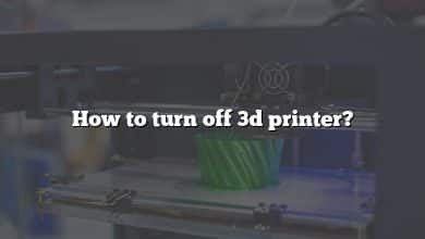 How to turn off 3d printer?