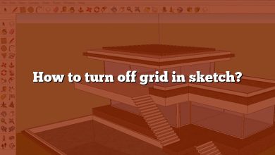 How to turn off grid in sketch?