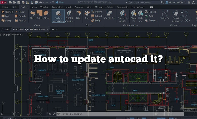How to update autocad lt?
