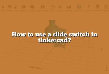 How to use a slide switch in tinkercad?