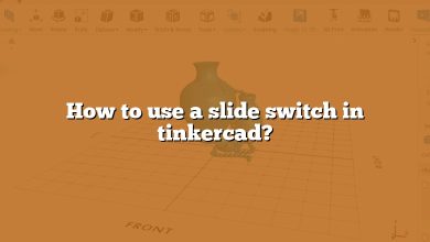 How to use a slide switch in tinkercad?
