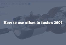 How to use offset in fusion 360?