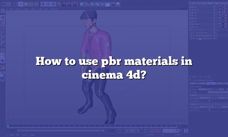 How to use pbr materials in cinema 4d?