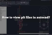 How to view plt files in autocad?