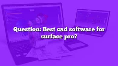 Question: Best cad software for surface pro?