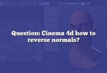 Question: Cinema 4d how to reverse normals?