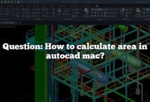 Question: How to calculate area in autocad mac?
