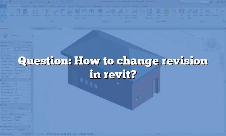 Question: How to change revision in revit?