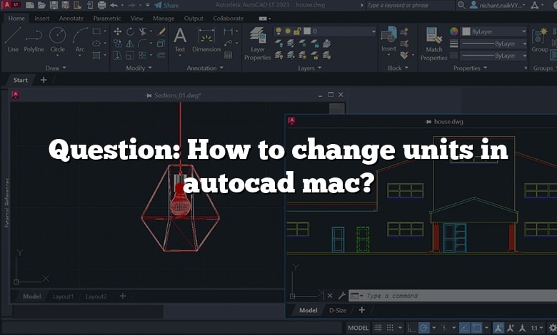 Question: How to change units in autocad mac?