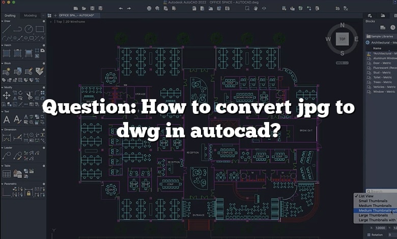 Question: How to convert jpg to dwg in autocad?