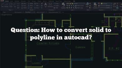 Question: How to convert solid to polyline in autocad?