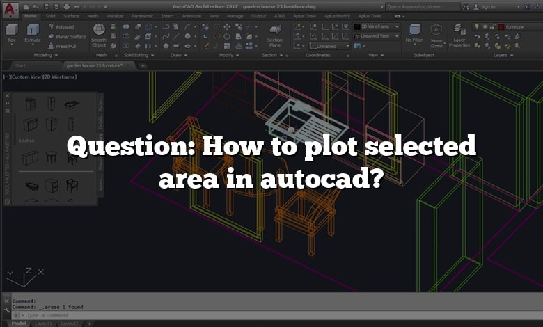 Question: How to plot selected area in autocad?