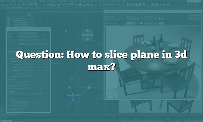 Question: How to slice plane in 3d max?