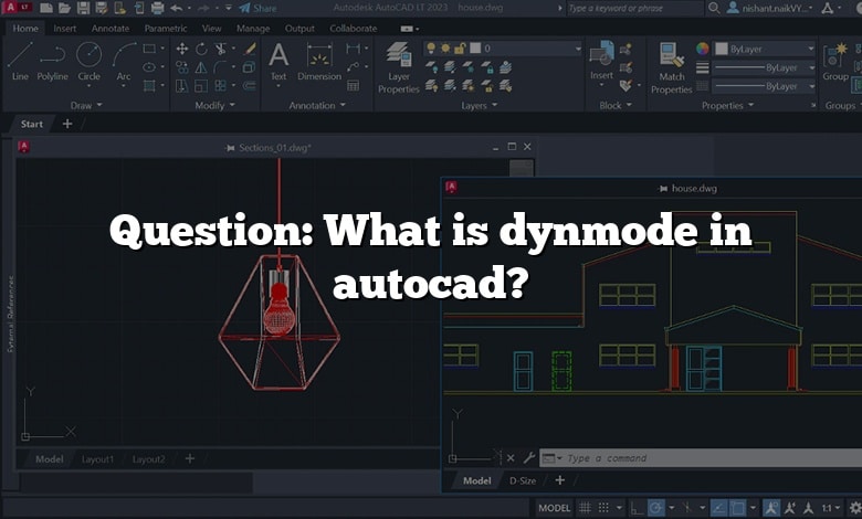 Question: What is dynmode in autocad?