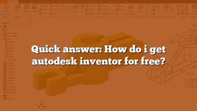 Quick answer: How do i get autodesk inventor for free?