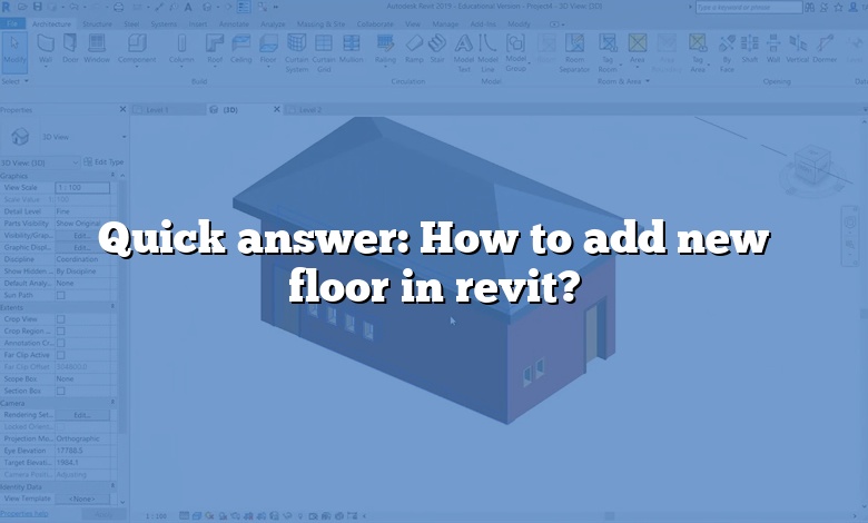 Quick answer: How to add new floor in revit?