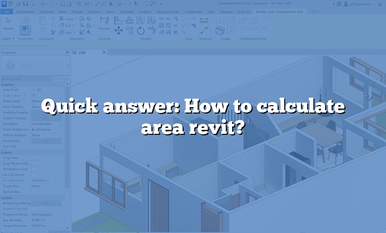 Quick answer: How to calculate area revit?