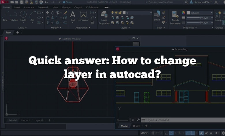 Quick answer: How to change layer in autocad?