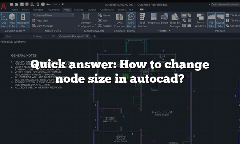 Quick answer: How to change node size in autocad?
