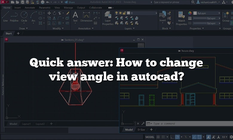Quick answer: How to change view angle in autocad?