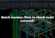 Quick answer: How to check scale autocad?