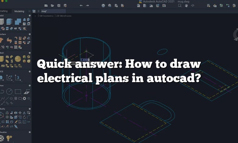Quick answer: How to draw electrical plans in autocad?
