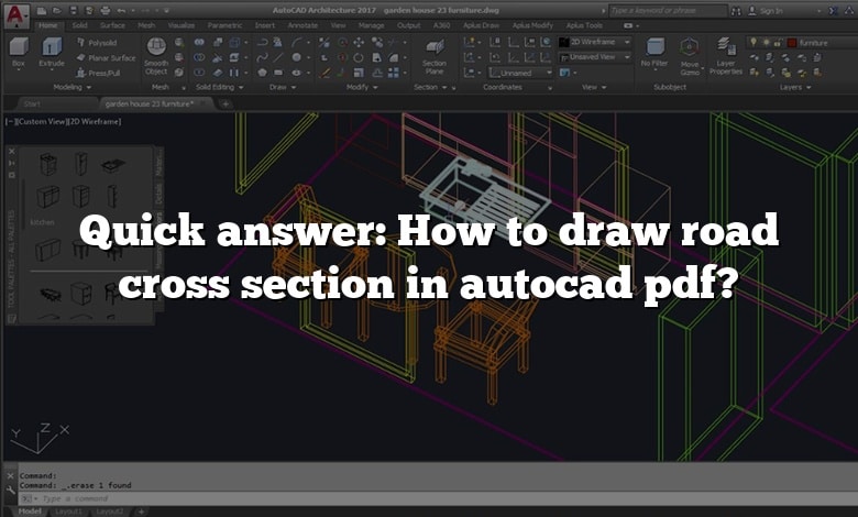 Quick answer: How to draw road cross section in autocad pdf?