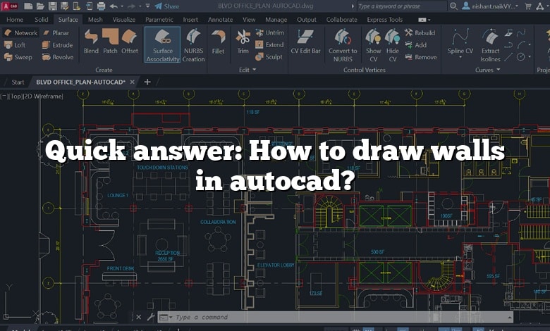 Quick answer: How to draw walls in autocad?
