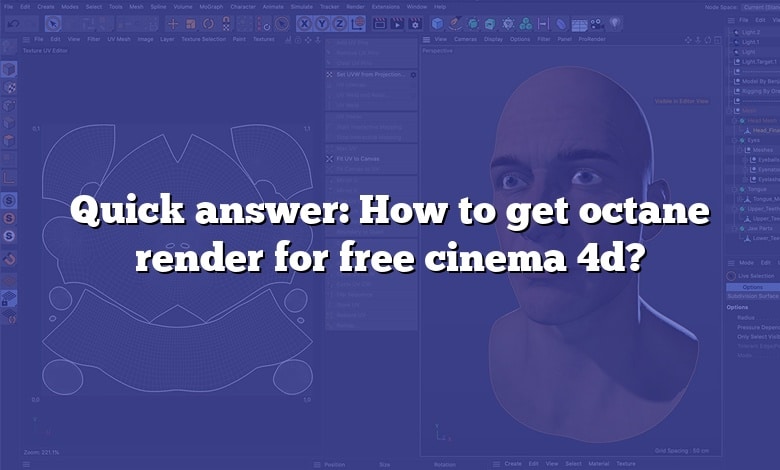 Quick answer: How to get octane render for free cinema 4d?