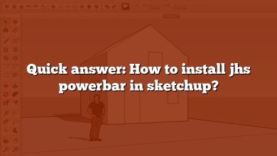 Quick answer: How to install jhs powerbar in sketchup?