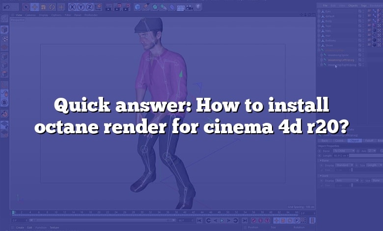 Quick answer: How to install octane render for cinema 4d r20?