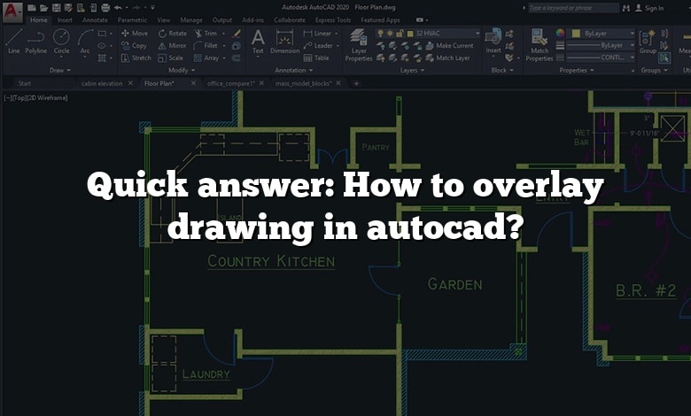 Quick answer: How to overlay drawing in autocad?
