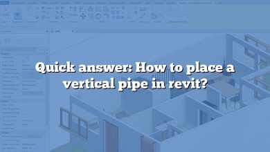 Quick answer: How to place a vertical pipe in revit?