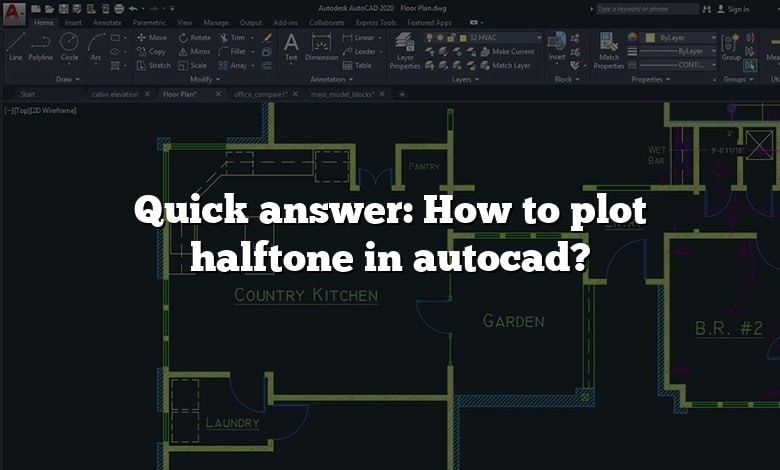 Quick answer: How to plot halftone in autocad?
