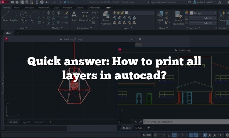 Quick answer: How to print all layers in autocad?