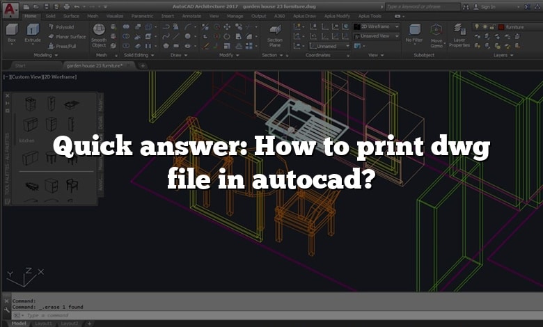 Quick answer: How to print dwg file in autocad?