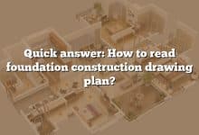 Quick answer: How to read foundation construction drawing plan?