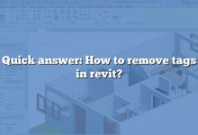 Quick answer: How to remove tags in revit?