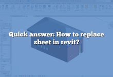 Quick answer: How to replace sheet in revit?