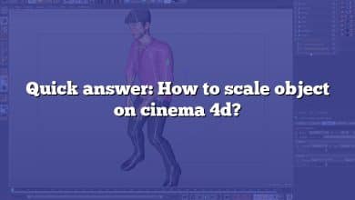 Quick answer: How to scale object on cinema 4d?
